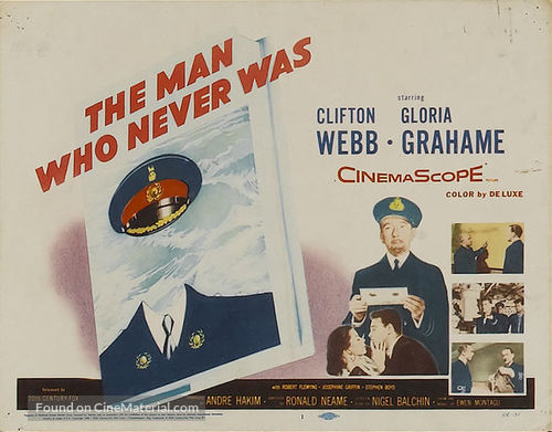 The Man Who Never Was - Movie Poster
