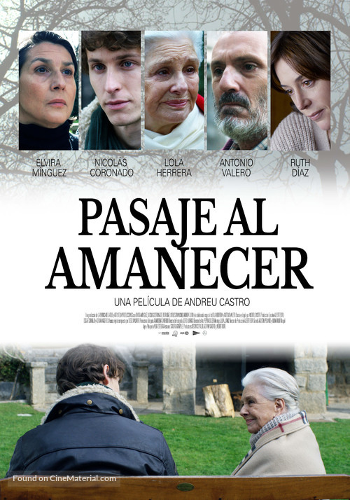 Pasaje al amanecer - Spanish Movie Poster