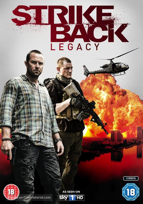 &quot;Strike Back&quot; - British DVD movie cover