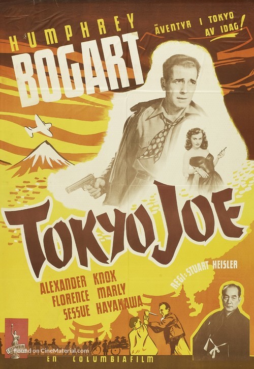 Tokyo Joe - Swedish Movie Poster