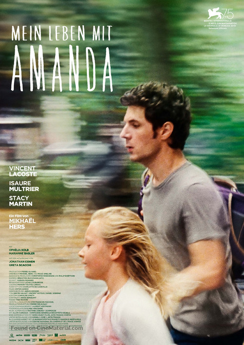 Amanda - German Movie Poster