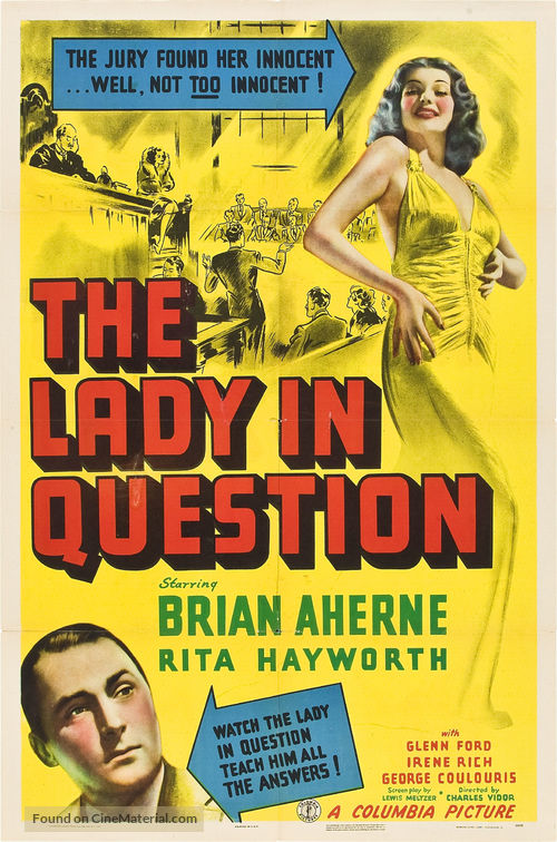 The Lady in Question - Movie Poster