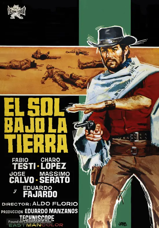 Anda muchacho, spara! - Spanish Movie Poster