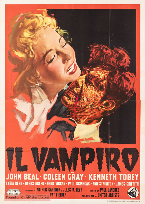 The Vampire - Italian Movie Poster