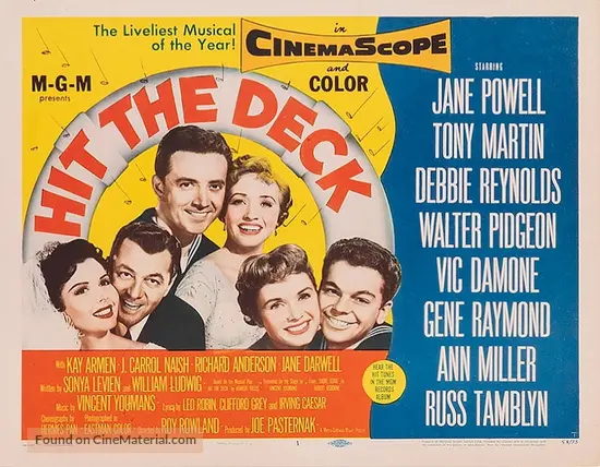 Hit the Deck (1955) movie poster