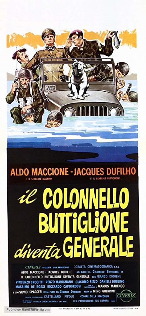 Il colonnello Buttiglione diventa generale - Italian Movie Poster