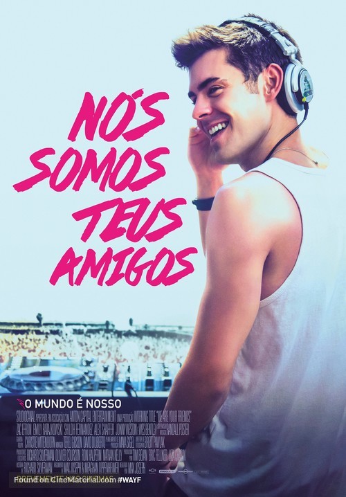 We Are Your Friends - Portuguese Movie Poster