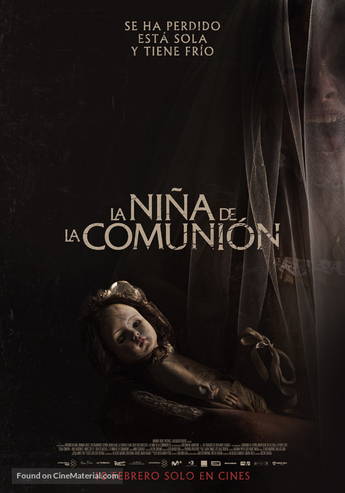 La ni&ntilde;a de la comuni&oacute;n - Spanish Movie Poster