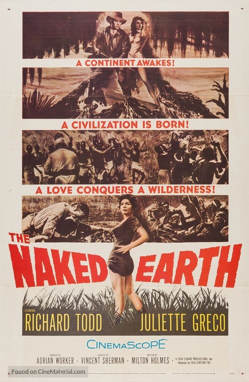 The Naked Earth - Movie Poster