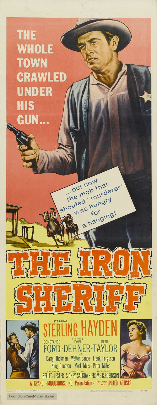 The Iron Sheriff - Movie Poster