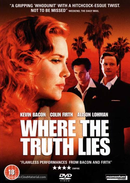 Where the Truth Lies - British Movie Cover