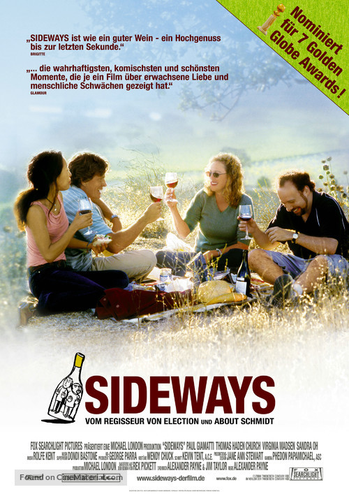 Sideways - German Movie Poster