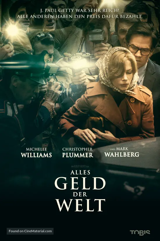 All the Money in the World - German Movie Cover