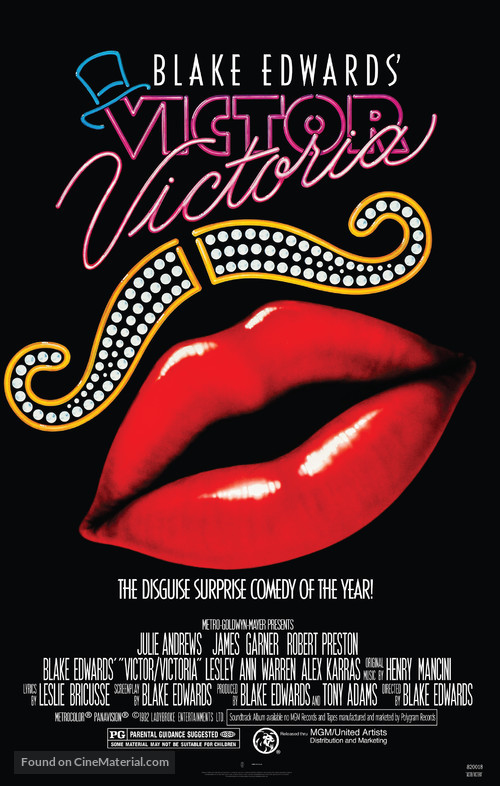 Victor/Victoria - Movie Poster
