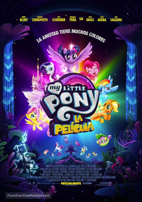 My Little Pony : The Movie - Argentinian Movie Poster