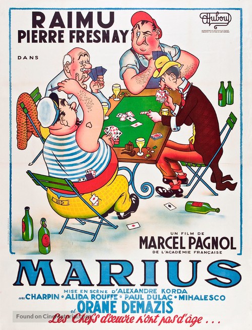 Marius - French Movie Poster