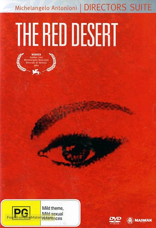Il deserto rosso - Australian DVD movie cover