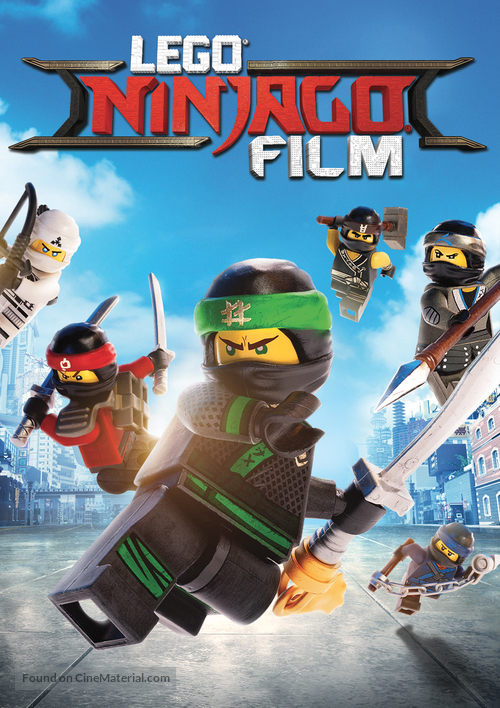 The Lego Ninjago Movie - Czech DVD movie cover