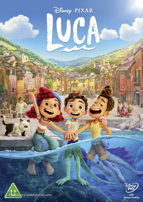 Luca - British DVD movie cover