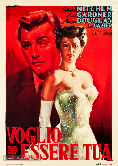 My Forbidden Past - Italian Movie Poster
