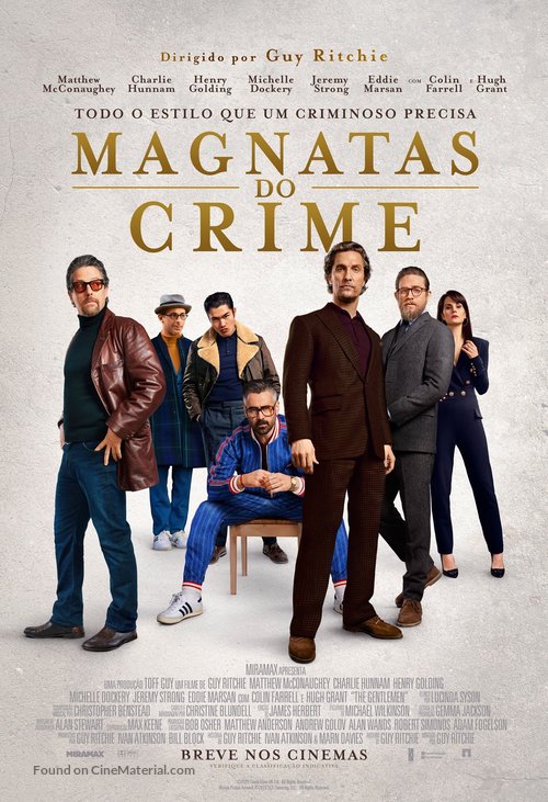 The Gentlemen - Brazilian Movie Poster
