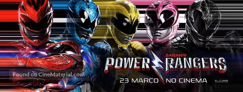 Power Rangers - Portuguese Movie Poster
