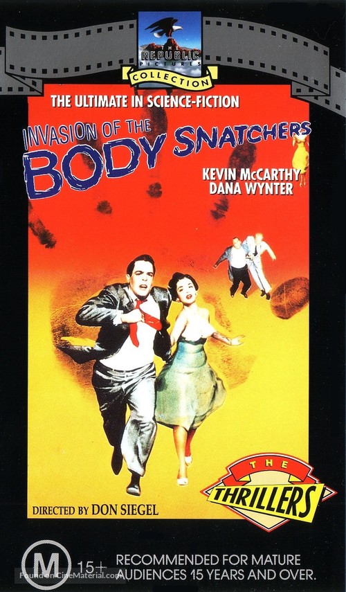 Invasion of the Body Snatchers - Australian Movie Cover