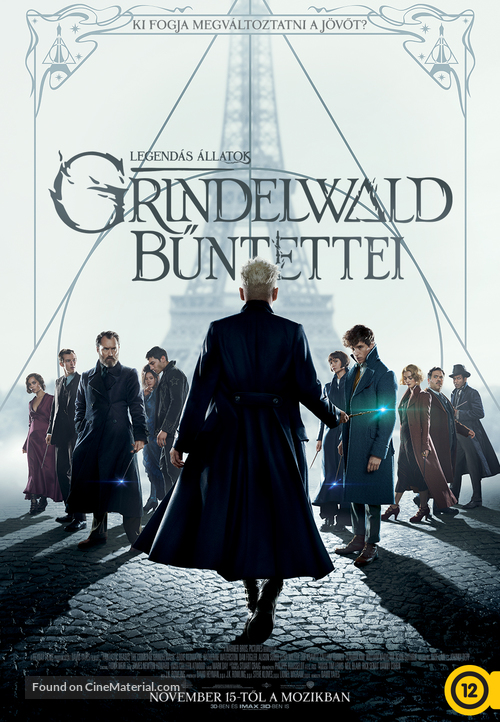 Fantastic Beasts: The Crimes of Grindelwald - Hungarian Movie Poster