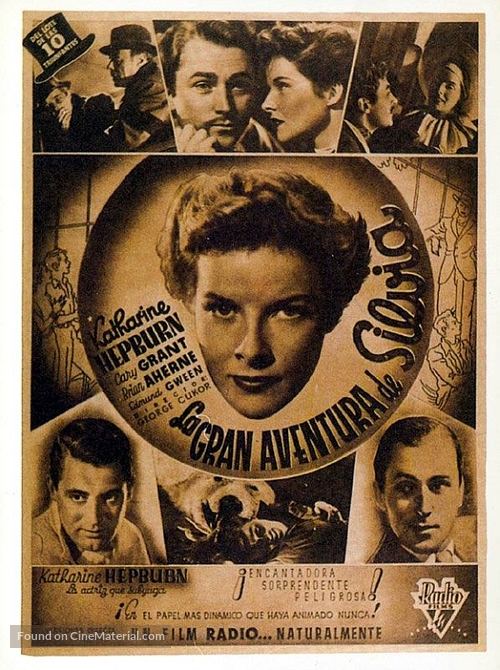 Sylvia Scarlett - Spanish Movie Poster