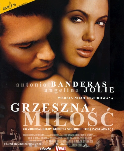 Original Sin - Polish Movie Poster
