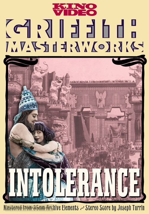 Intolerance: Love&#039;s Struggle Through the Ages - DVD movie cover