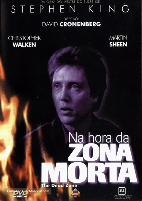 The Dead Zone - Brazilian DVD movie cover