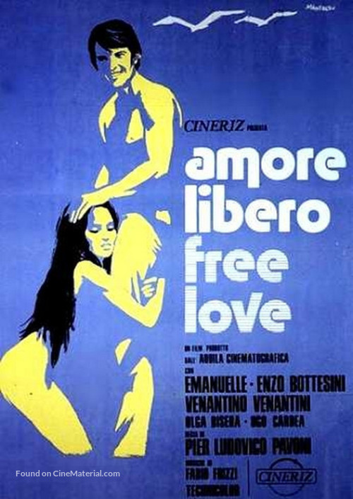 Amore libero - Free Love - Italian Movie Poster