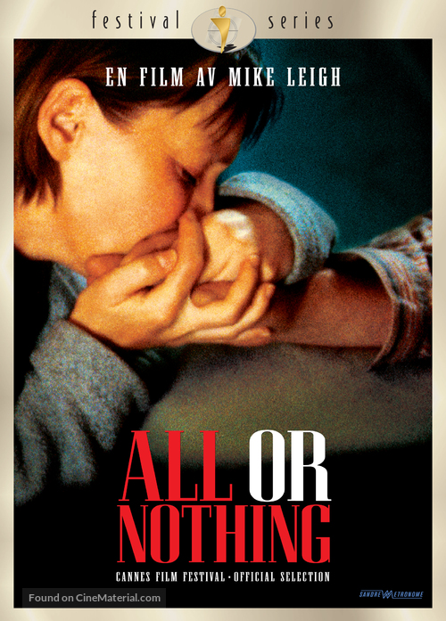 All or Nothing - Swedish DVD movie cover