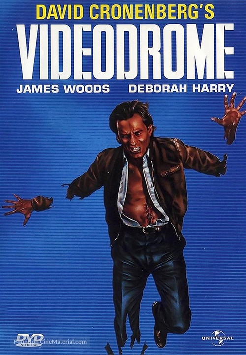 Videodrome - Italian DVD movie cover