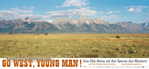 Go West, Young Man! - German poster