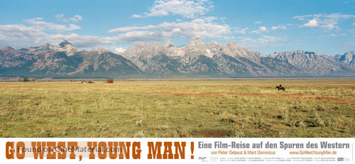 Go West, Young Man! - German poster