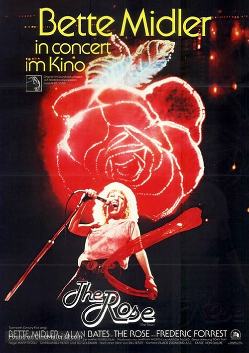 The Rose - German Movie Poster