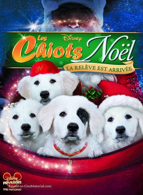 Santa Paws 2: The Santa Pups - French DVD movie cover