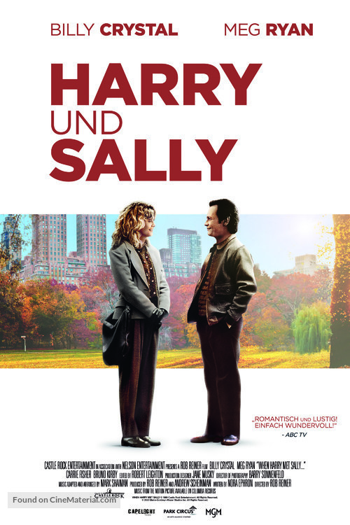 When Harry Met Sally... - German Movie Poster