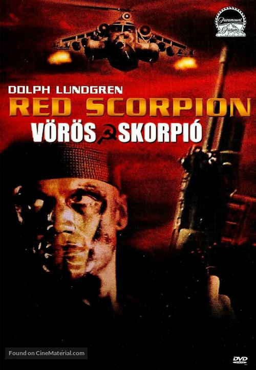 Red Scorpion - Hungarian Movie Cover