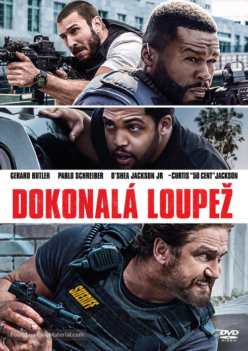 Den of Thieves - Czech DVD movie cover