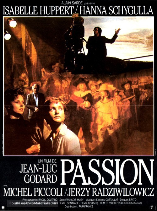 Passion - French Movie Poster