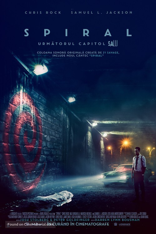 Spiral: From the Book of Saw - Romanian Movie Poster