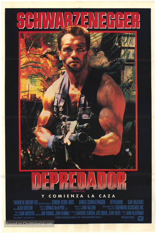 Predator - Argentinian Movie Poster