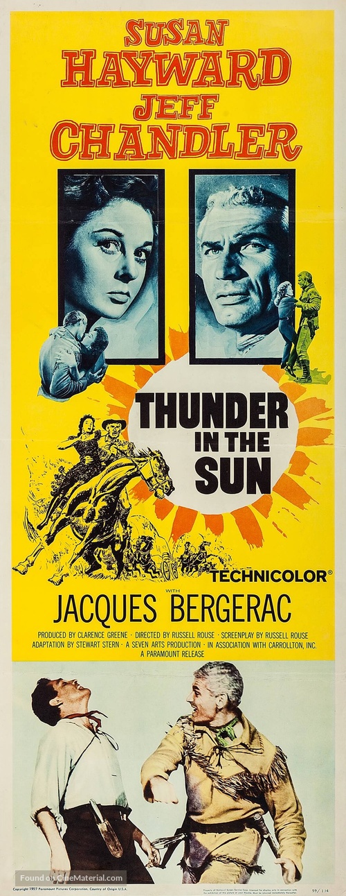 Thunder in the Sun - Movie Poster