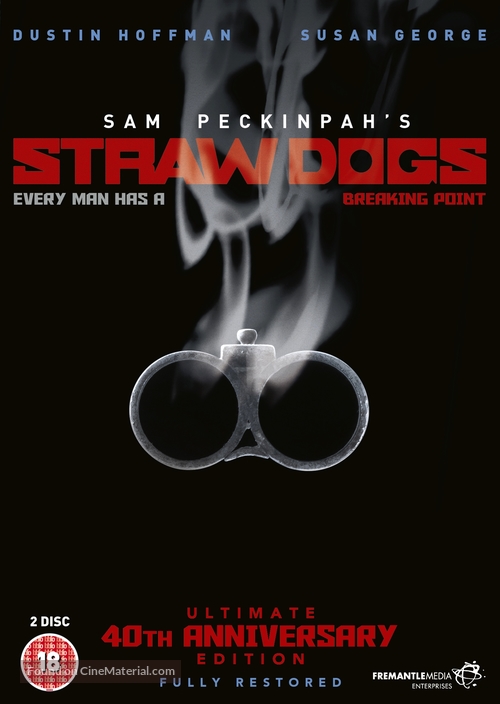 Straw Dogs - British DVD movie cover