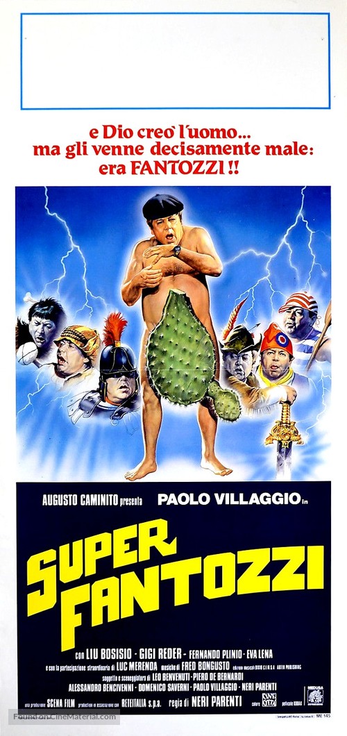 Superfantozzi - Italian Movie Poster