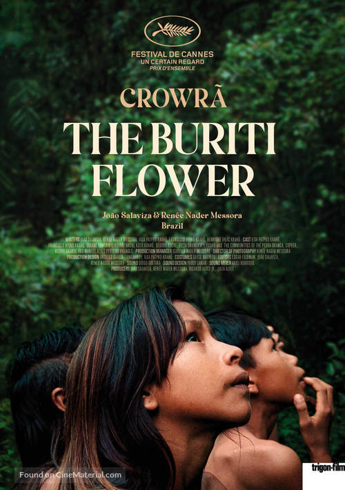 A Flor do Buriti - Swiss Movie Poster