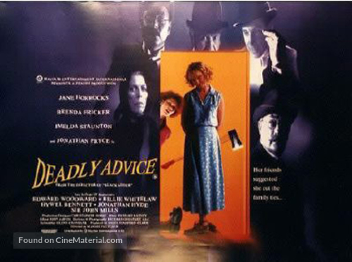 Deadly Advice - British Movie Poster